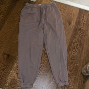 Top shop dark purple sweatpants